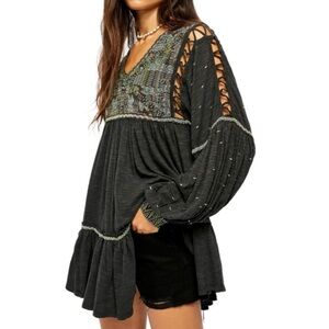 {NWT} $148 FREE PEOPLE  Much Love tunic or mini dress